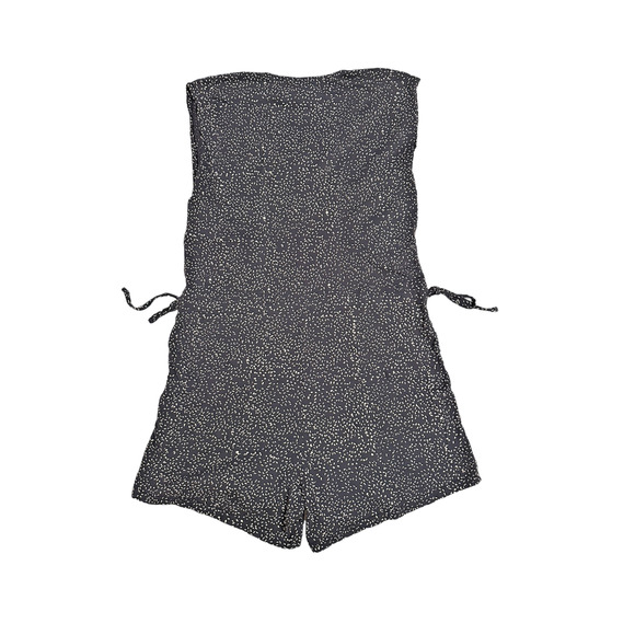 PASSION LILIE Romper Womens XS Rainey Organic Jumpsuit Navy Blue Sleeveless - Picture 4 of 13